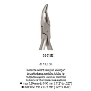 Kleszcze wielofunkcyjne Weingart z wkładką z węglika spiekanego