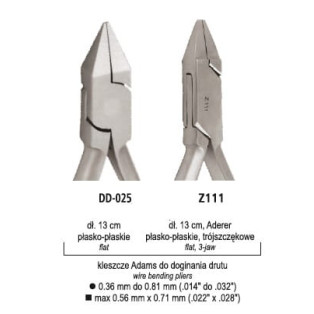 Kleszcze Adams do doginania drutu